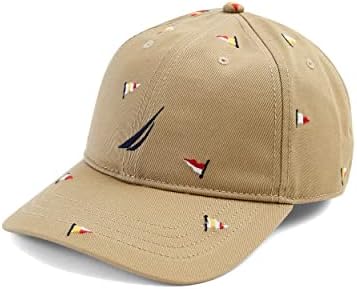 כובע מודפס רקום ברמה של נאוטיקה לגברים, שיזוף צבאי