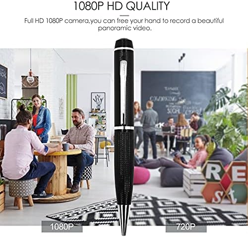 מצלמת עט נסתרת מרגל HD 1080p מצלמת מקליט עט עט וידאו עם צילום צילום, Cavert Cavert Cam, Mini DV Cam for vente ו- Home