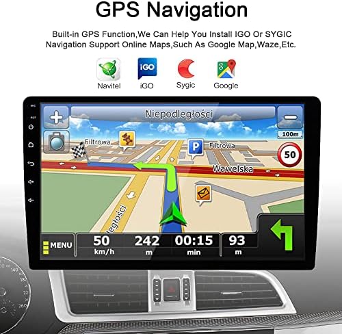 לרדיו Ford Escape 2007-2012 אנדרואיד 12 מובנה אלחוטית Carplay Bluetooth ראש יחידת 9 אינץ 'IP