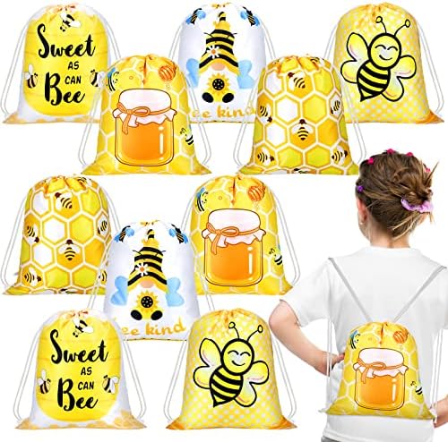 וונגר 15 חתיכות דבש דבורת המפלגה לטובת שקיות דבורת נושאים שרוך שקיות דבורת תרמיל דבורת גודי סוכריות שקיות יום הולדת