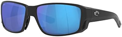 קוסטה איש משקפי שמש מט שחור מסגרת, כחול מראה עדשות, 60 ממ
