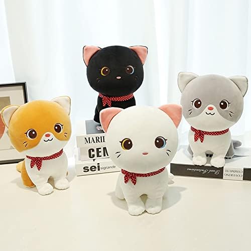 Xichen 4 PCS/Color Cat Doll צעצוע כרית צעצועים קטיפה רכה, מתנת הפתעה לילדים