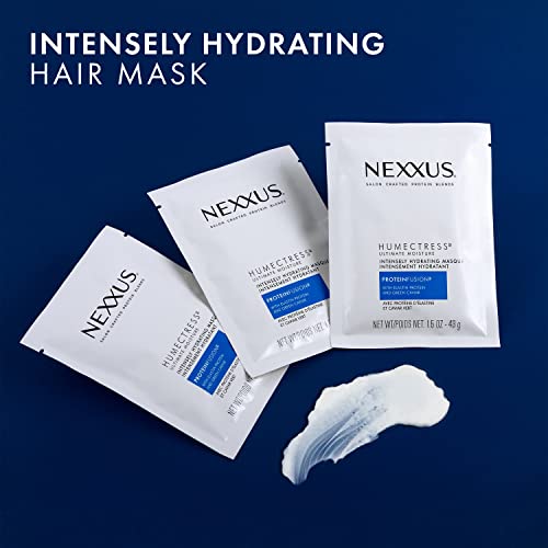 מסכת הלחות של Nexxus Humectress לשיער רגיל עד יבש 1.5 גרם, חבילה של 10