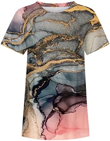 שרוול קצר 2023 בגדים טרנדי כותנה גרפית חולצה מזדמנת לנשים סתיו סתיו צוות הצוואר החולצה JC JC