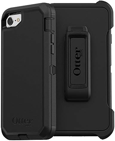 מקרה Otterbox Defender Series עבור iPhone SE ו- iPhone 8/7 - שחור