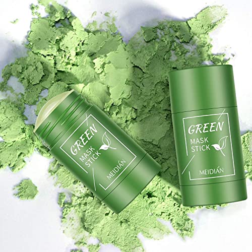 הנילולו ירוק תה מסכת מקל, ירוק תה עמוק לטהר מסכת מקל, ירוק מסכת מקל חטט מסיר פנים לחות, נקבובית ניקוי, יופי עור
