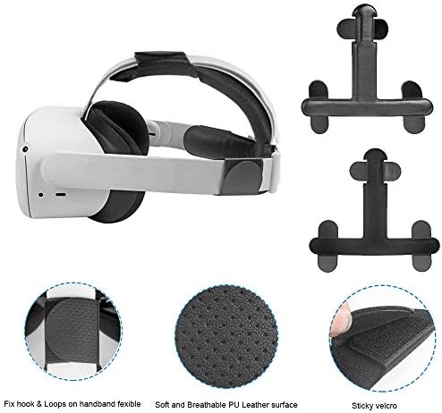 רצועת ראש VR רצועת ראש כובד כובד הפחתת כרית ראש הקצף החלפת כרית כרית ועדשה הגנה על כיסוי אבק כיסוי אבק עבור Oculus