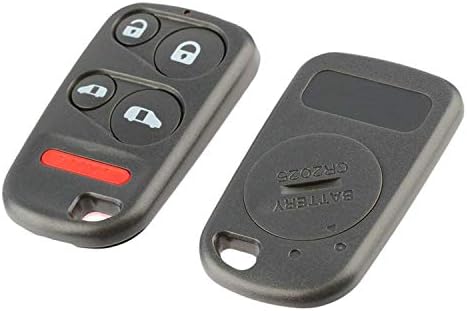 Shell Case & Pad Fits 1999 2000 2001 2002 2003 2004 Honda Odyssey Key FOB שלט כניסה ללא מפתח
