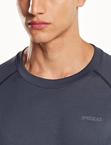 חולצות שחייה של שגיחי שחייה לגברים של TSLA, UPF 50+ חולצת שרוול קצרה רופפת, חולצות מים אתלטיות של UV קירור UV