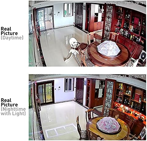 Revotech HD 3MP מצלמת IP מקורה POE עם שמע, מצלמת אבטחה של כיפה 3 מערך LED IR Vision Night P2P תצוגה מרחוק CCTV CAM H.265/H.264