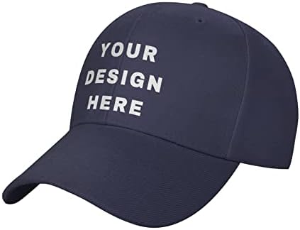 כובעים בהתאמה אישית של Zusolf לגברים הוסף את שמך לוגו טקסט או תמונה כאן כובע בייסבול