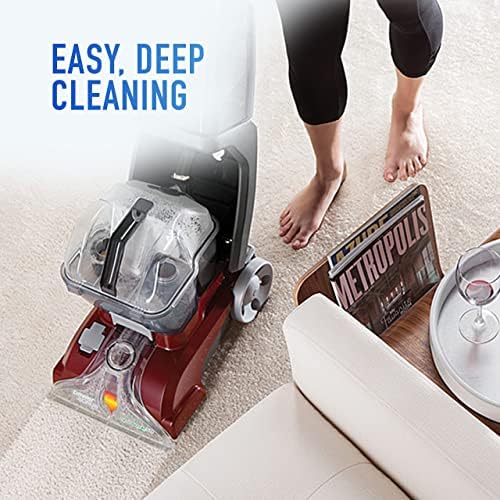 מכונת ניקוי שטיחי שטיחים של Scrub Deluxe, שמפו זקוף, שמפו שטיחים קל משקל ומנקה ריפוד נייד עם תצוגת LED, מנקה שטיחים לחיות