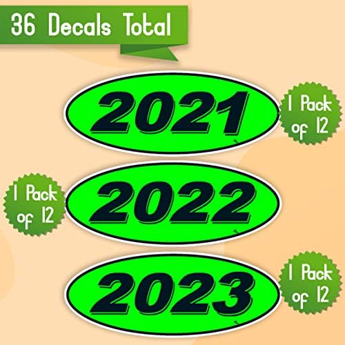 Versa-Tags 2021 2022 & 2023 דגם סגלגל שנת סוחר מכוניות מדבקות חלונות נוצרות בגאווה בארצות הברית Versa דוגמנית
