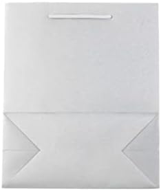באנג בגדים מסודרים שקיות מתנה ליום הולדת 16 - נייר לבן עם ידית חבל-שקית מתנה דיוקן גדולה ידידותית לסביבה-וינטג ' 2007