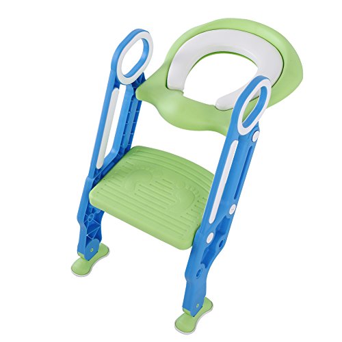 מושב אסלה באימוני סיר עם צעד, סולם שרפרף מושבי אימון לשירותים לילדים לילדים פעוטות רכות תינוקות רכים לילדים