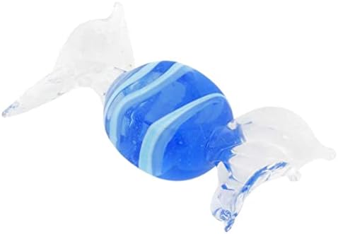 זכוכית זכוכית מוראנו מלבני סוכריות-כחול