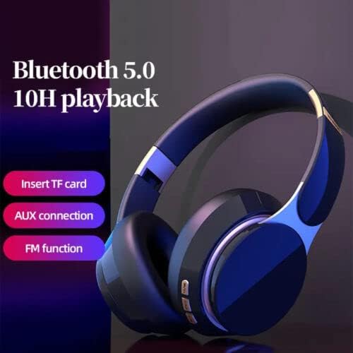אוזניות אלחוטיות Bluetooth 5.0 עבור TCL 20 XE אלחוטי מעל אוזניות מתקפלות על Bluetooth אוזניות Hi-Fi בסטריאו דינאמי עמוק, אוזניות