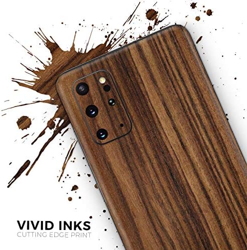תכנן Skinz הובנה הבהרה עץ עץ מגן מגן ויניל עטיפת עור עטיפת עור תואם ל- Samsung Galaxy S20