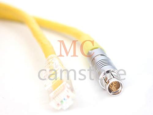 McCamstore 8pin ל- RJ45 כבל אות Ethernet 10GB 10GB עבור Phantom V2640 V1840 V2512 V2012 V1612 V1212 כבל האות