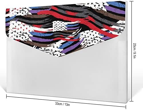 אמריקאי ג 'יו ג' יטסו דגל הרחבת קובץ תיקיית אקורדיון מסמך כיס תיקיות עבור מסמך מכתבים כלים ארגון