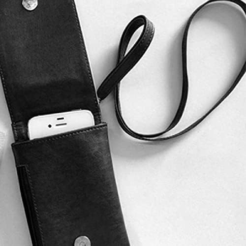 ארנק טלפון חטיף מקומי יפני מסורתי ארנק תלייה כיס נייד כיס שחור