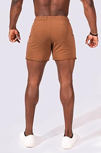 JED North's Men's 5 פיתוח גוף פיתוח מכנסיים קצרים קלים המריצים מכנסי אימון אתלטיים של יוגה