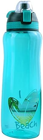 Koohot 32oz בקבוק שתיית מים - מכסה Cohug ללא BPA, מכסה צ'וג אוטומטי עם מנעול, נשיאת לולאה קלת משקל, הוכחת דליפה, עם