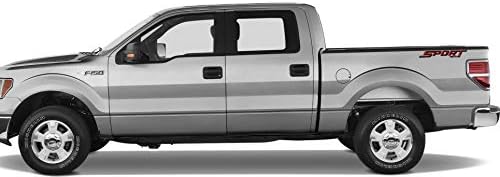 Black Sport 4x4 מדבקות ליד המיטה: מתאים 2017-2019 Trucks Ford 2 מדבקות כללו ויניל שחרור אוויר