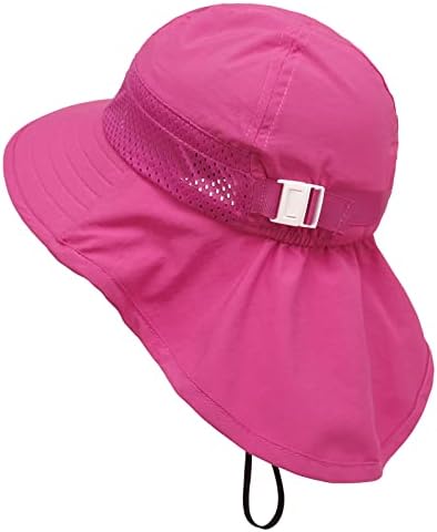 מוריובו פעוט ילדים ילדים בנות בנים כובע שמש קיץ upf 50+ כובעי הגנה רחבים צוואר צוואר צוואר חוף חוף משחק