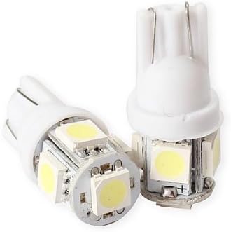 Whitelotous 20 pcs 12/24V LED אור לבן אור לבן צד זנב זנב אור מנורת מנורה אור אור קריאה בהיר