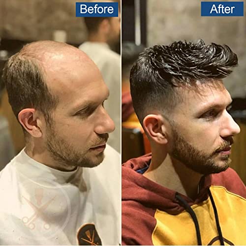 פאה עבור גברים שיער טבעי החלפת מערכת מונו דק עור פו וצרפתית משרד תחרה מול תותב שיער חתיכות עבור גברים גברים פאה