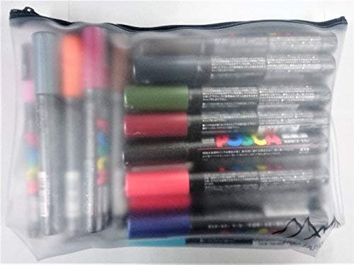 יוני פוסקה צבע מרקר עט, נקודה בינונית, 29 צבעים סט עם מקורי ויניל עט מקרה