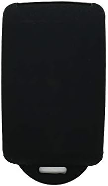 סגדן סיליקון כיסוי מגן מקרה מחזיק עור מעיל תואם עם רנו 4 כפתור חכם מרחוק מפתח פוב קורות חיים 2352 שחור