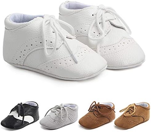 תינוקות תינוקות תינוקות בנות נעליים בהליכה, נעלי עריסה ילודיות רכות ללא החלקה נעלי עריסה בן יומו, מושלמות לטבילה/סחורה/חתונה