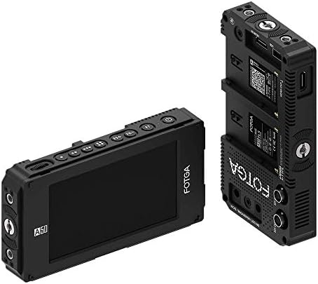 FOTGA A50TL 5 אינץ 'DSLR במצלמה מסך מגע צג שדה וידאו צג HD 1920X1080 3D LUT, תומך 4K פלט קלט HDMI & NP-F550