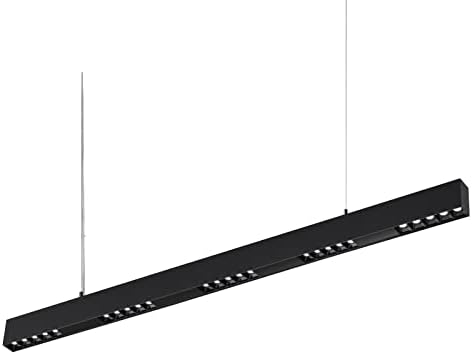 SCON 4ft Triac Dimable Dimable תליון ליניארי תאורה תלויה תאורה 30W לינקבלמודרנית מתקן זרקור למוסך חנות משרדים חדרים