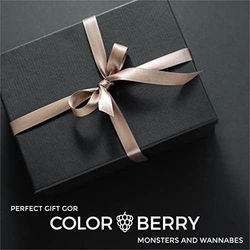 סט OMG Colorberry - 4 אבקות יבשות פרימיום בשילוב תואם - 4 x 3.5oz ליצירות האמנות הייחודיות שלך של ציור שרף - קסם
