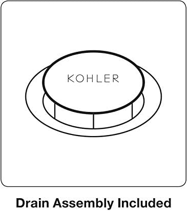 Kohler 97093-4-CP רמז ברז נרחב, כרום מלוטש