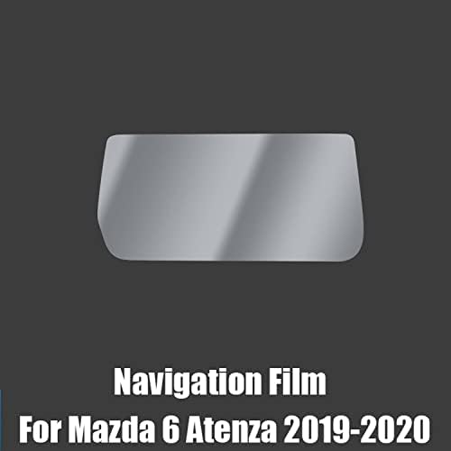 לוח המחוונים לרכב של Ruswest TPU מגן על סרט קונסולת מרכז מגן, עבור Mazda Atenza 2020 2019