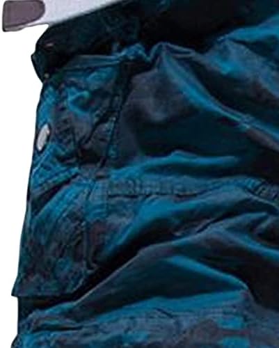 Maiyifu-GJ's Camo's Multi Pocket מכנסיים קצרים רגועים בכושר הסוואה מכנסי מטען כותנה קצרים מכנסיים צבאיים חיצוניים