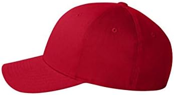 כובע מצויד אריג כותנה מקורי פרימיום פלקספיט אדום