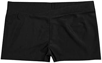 לוודגאו ילדים בנות 2 יחידות התעמלות תלבושות בגד גוף עם מכנסיים קצרים סט ללא שרוולים אתלטי ביקיני בגדי ריקוד