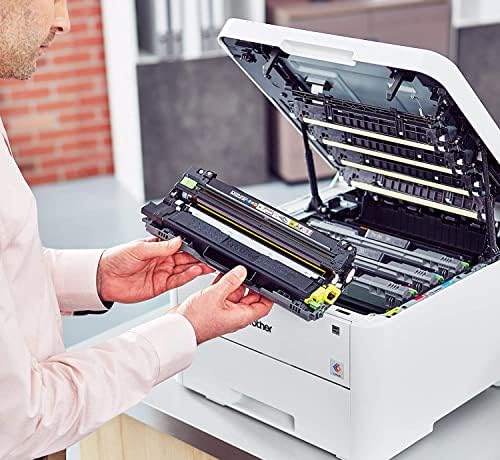 אח הל-ל3230 סד-וולט מדפסת לייזר צבעונית דיגיטלית קומפקטית, הדפסה דו-צדדית אוטומטית - עד 25 עמודים/דקה-קלט 250 גיליונות-לבן,