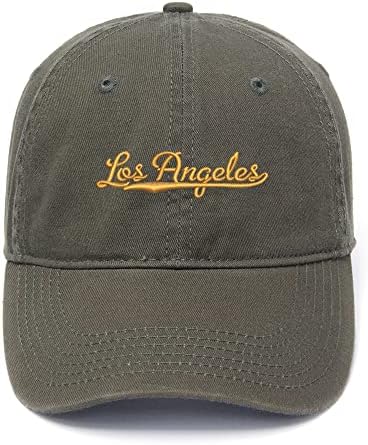 גברים של בייסבול כובעי לוס אנג ' לס עיר-קליפורניה רקום אבא כובע שטף כותנה כובע