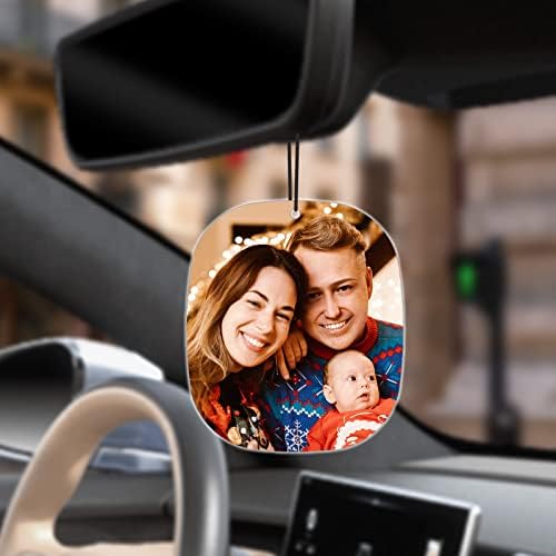 מטהר אוויר בהתאמה אישית לרכב לגברים או לנשים מתנות ממתקני רכב מותאמים אישית עם טקסט/תמונה