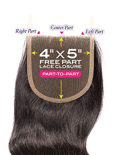 אוסף ג ' נט רמי שיער טבעי להמיס 4 על 5 גוף תחרה פרונטאלית סגירה