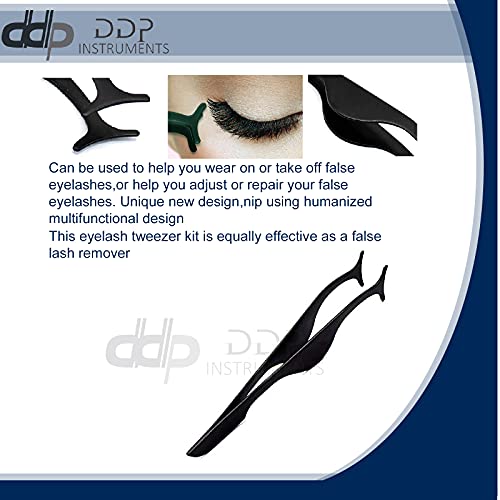 DDP False Eyeleses Applicator Tool Tool Eyelisher סיומת פינצטה פינצרים מסיר פינצרים