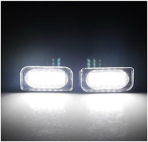GSRECY 3528 18SMD LED רישיון מספר צלחת לוחית אור אין שגיאה למרצדס W203 C-Class C230 C240 ​​C320 C32 55 נהיגה מנורת זנב אחורי