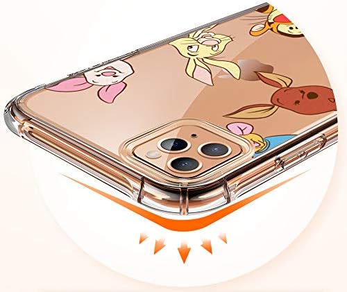 קורלוגו לאייפון 11 מארז TPU, קריקטורה חמודה עיצוב קאוואי מצחיק, אופנה מגנה כיף מגניב מעצב מעצב מעוצב כיסוי