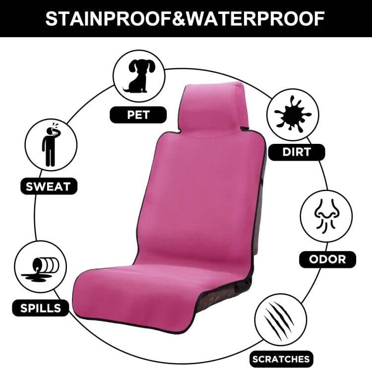 כיסוי מושב אטום למים של Dreamania, מגן על מושב זיעה משודרג של ניאופרן, מושלם למושב רכב שטח של מכונית אנטי-קליפ